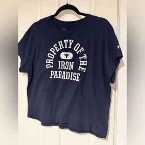 Under Armour Project rock black Graphic Tee